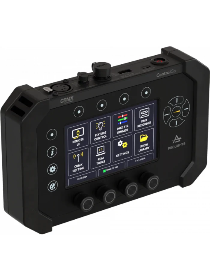 Controller DMX Touchscreen per Cinefoto o eventi : RDM e batteria disp