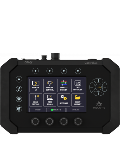 Controller DMX Touchscreen per Cinefoto o eventi : RDM e batteria disp Controller DMX Touchscreen per Cinefoto o eventi : RDM e batteria disp