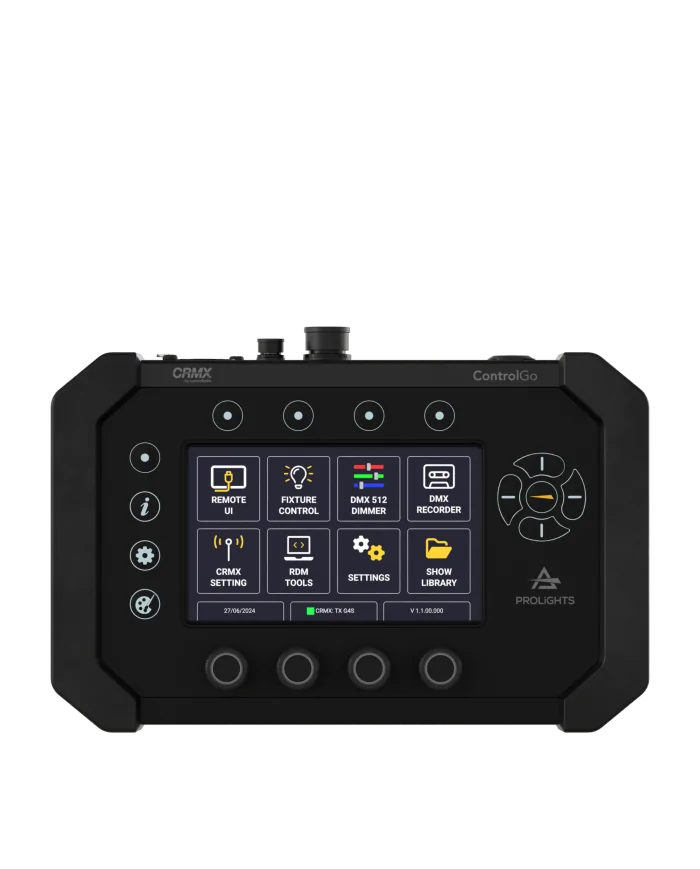 Controller DMX Touchscreen per Cinefoto o eventi : RDM e batteria disp