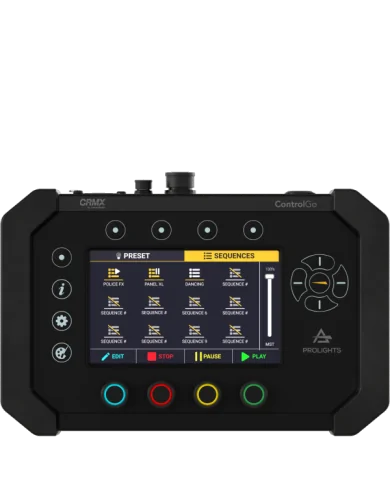 Controller DMX Touchscreen per Cinefoto o eventi : RDM e batteria disp