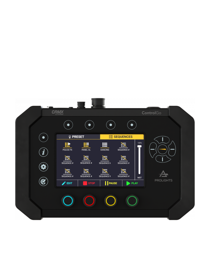 Controller DMX Touchscreen per Cinefoto o eventi : RDM e batteria disp Controller DMX Touchscreen per Cinefoto o eventi : RDM e batteria disp