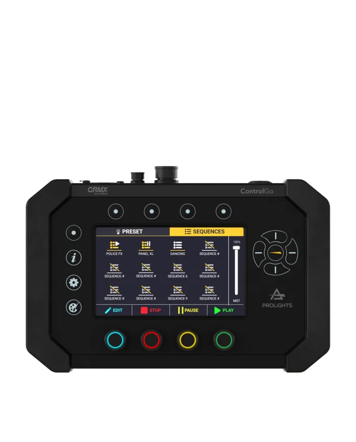 Controller DMX Touchscreen per Cinefoto o eventi : RDM e batteria disp