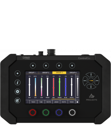 Controller DMX Touchscreen per Cinefoto o eventi : RDM e batteria disp Controller DMX Touchscreen per Cinefoto o eventi : RDM e batteria disp