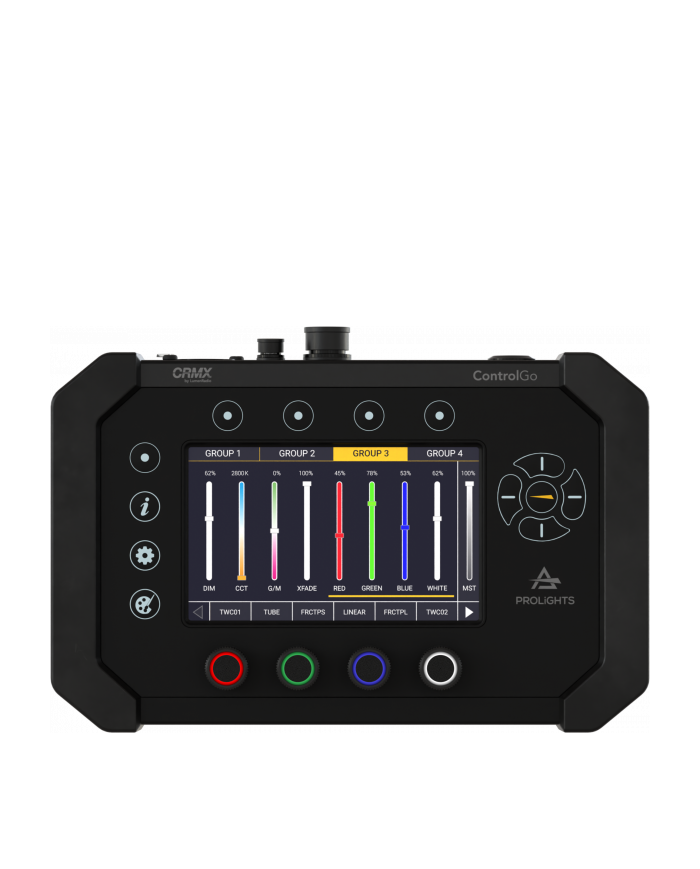 Controller DMX Touchscreen per Cinefoto o eventi : RDM e batteria disp Controller DMX Touchscreen per Cinefoto o eventi : RDM e batteria disp