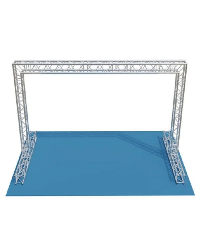 portale in traliccio alluminio