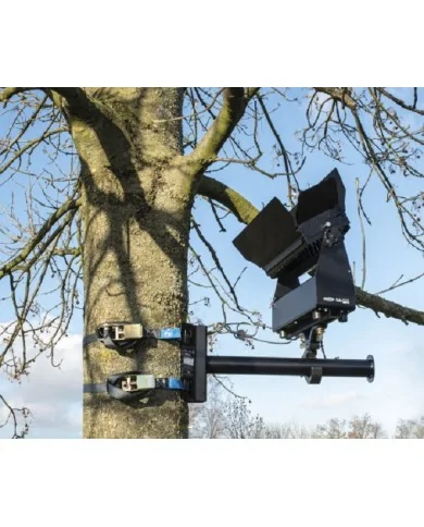 Staffa di montaggio per stand/palo con tubo ø 48 mm