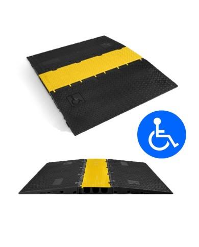 Rampa passacavi carrabile da carrozzine per disabili DIN 18040-1 c Rampa passacavi carrabile da carrozzine per disabili DIN 18040-1 c