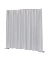 Tenda Fondale Medium Gloss Satin drappeggiata