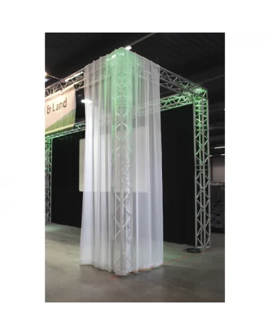 Tessuto tenda in leggero Voile semitrasparente anche per proiezioni