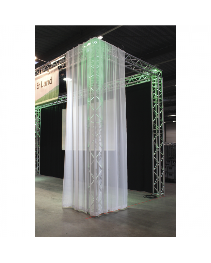 Tessuto tenda in leggero Voile semitrasparente anche per proiezioni