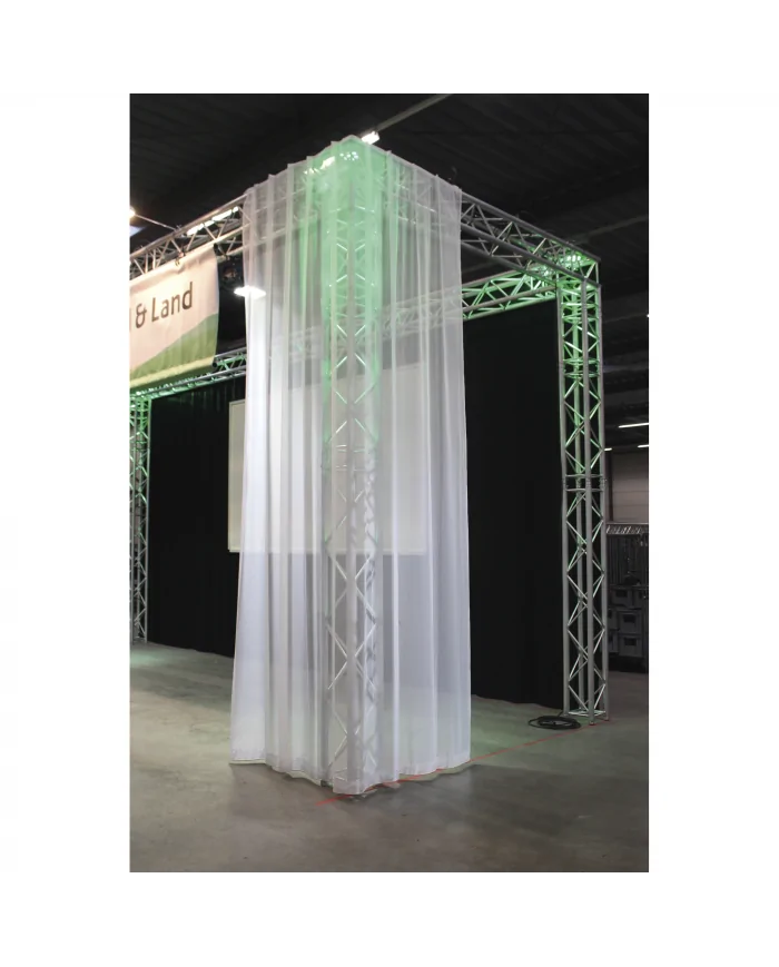 Tessuto tenda in leggero Voile semitrasparente anche per proiezioni