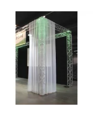 Tessuto tenda in leggero Voile semitrasparente anche per proiezioni