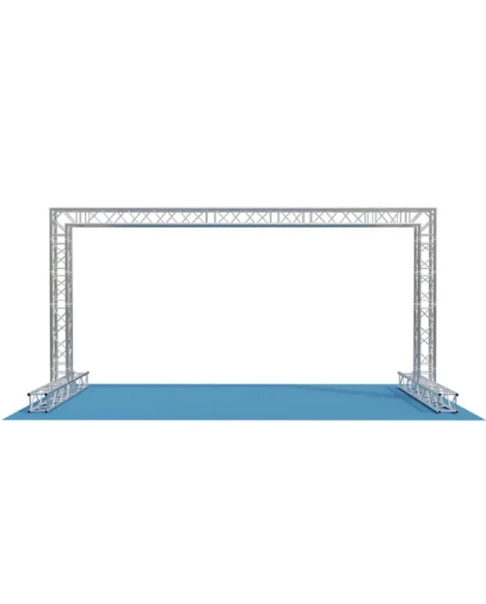 Struttura a portale per arrivi da 8,00mt x 3,50mt autoportante