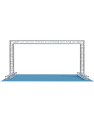 Struttura a portale per arrivi da 8,00mt x 3,50mt autoportante Struttura a portale per arrivi da 8,00mt x 3,50mt autoportante