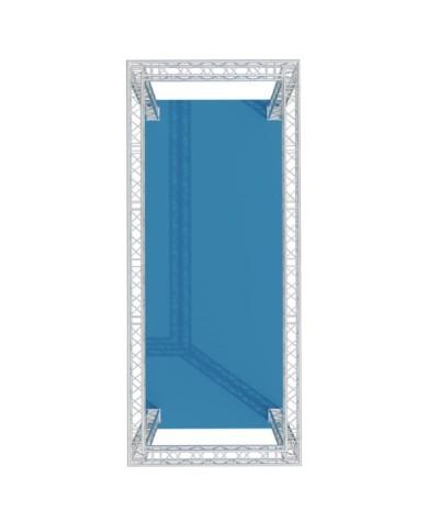 Stand Fieristico in americana di alluminio quadro lato 29: 7,0x3,0x3,5