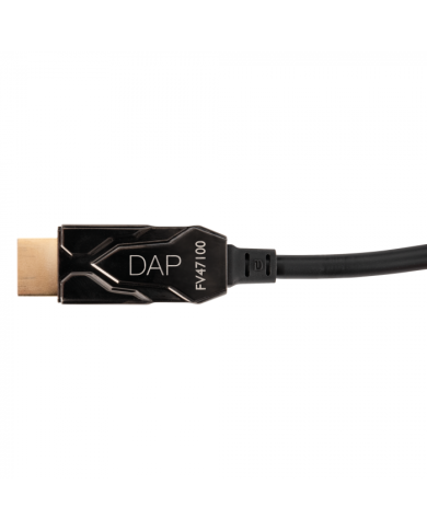 DAP Cavo in fibra HDMI 2.1 AOC 8K armato 100 metri DAP Cavo in fibra HDMI 2.1 AOC 8K armato 100 metri