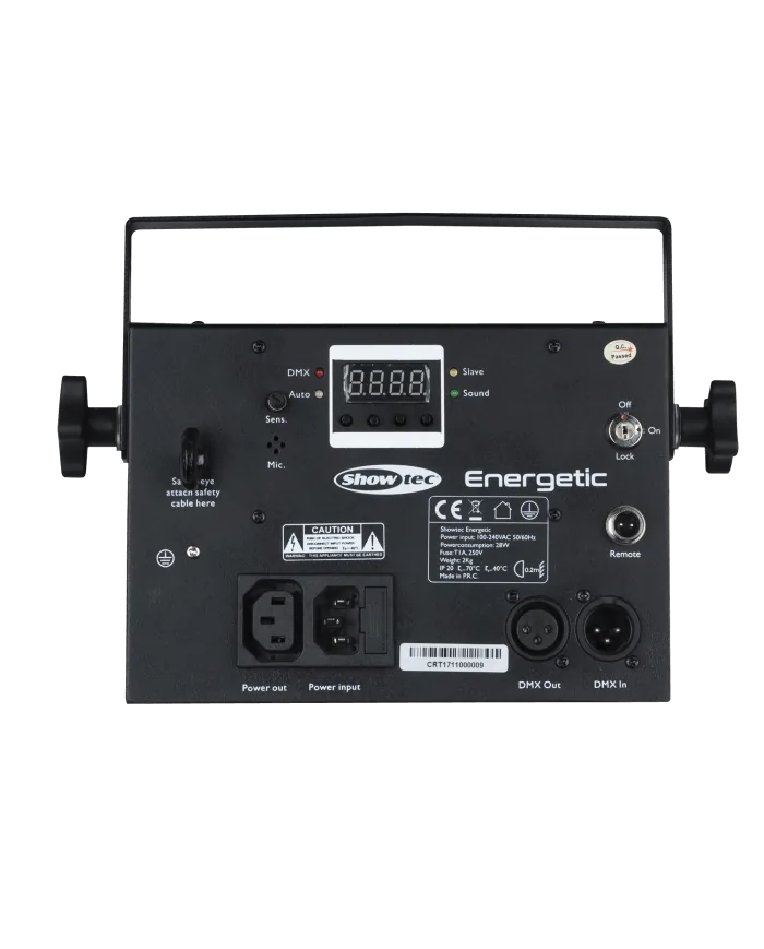 Luci discoteca 3 in uno: raggi colore + laser + strobo