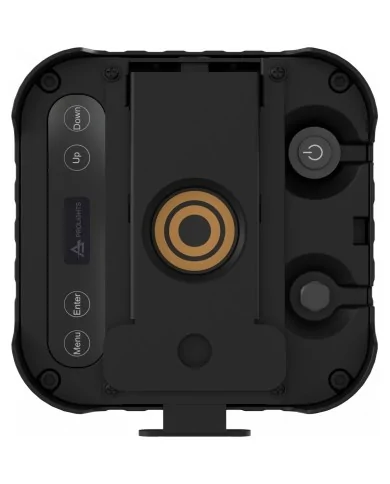 Proiettore a batteria con sorgente LED da 60W RGB+WW, IP rated