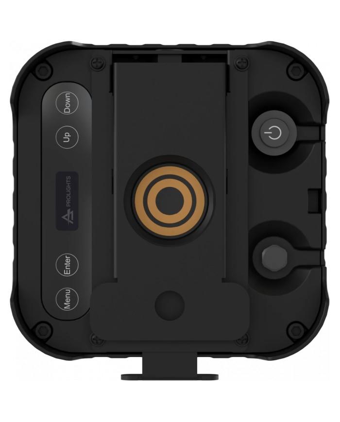 Proiettore a batteria con sorgente LED da 60W RGB+WW, IP rated