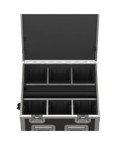 FCLSMARTBATPNEO Flight case con scomparti interni