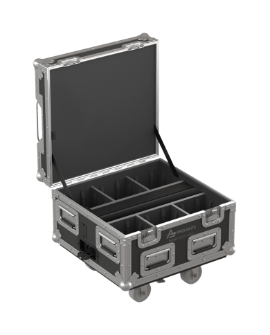 FCLSMARTBATPNEO Flight case con scomparti interni