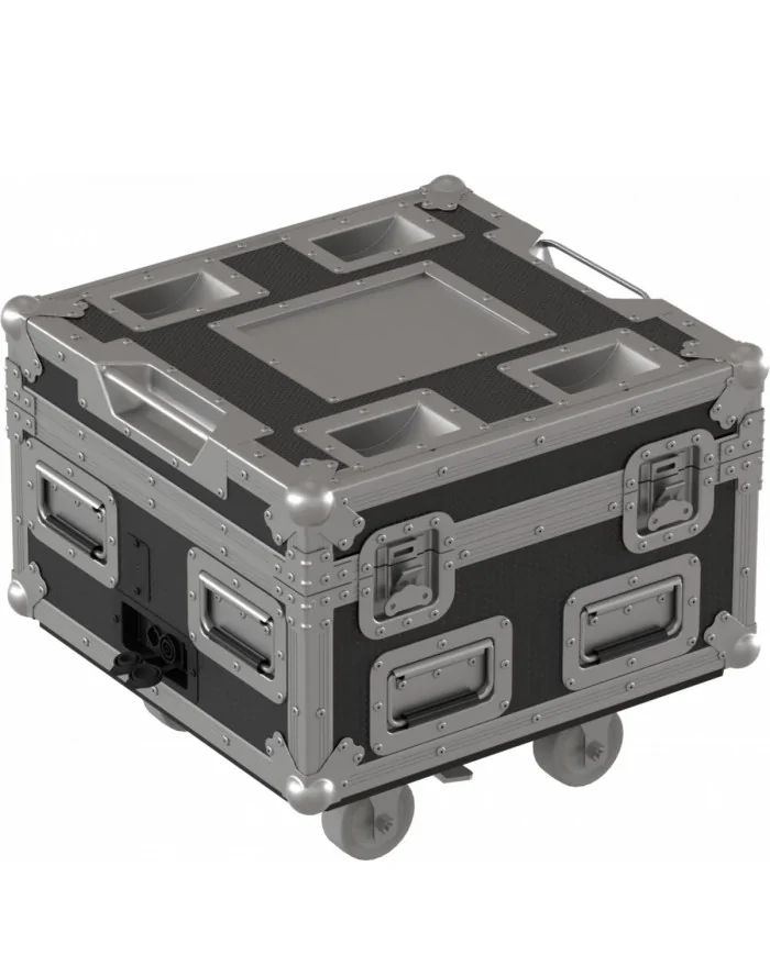 FCLSMARTBATPNEO Flight case con scomparti interni