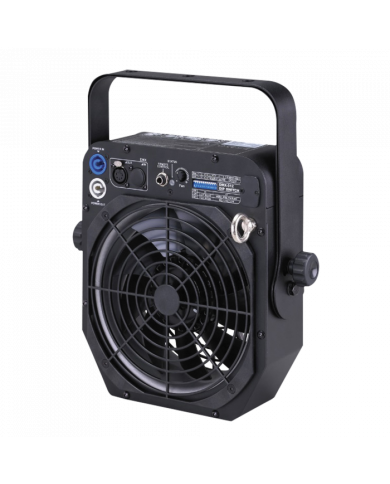 Ventola portatile in DMX per produzione effetto vento sul palco-studio