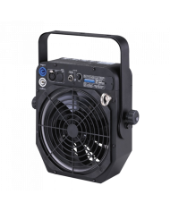 Ventola portatile in DMX per produzione effetto vento sul palco-studio