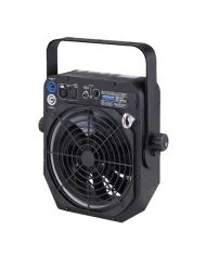 Ventola portatile in DMX per produzione effetto vento sul palco-studio