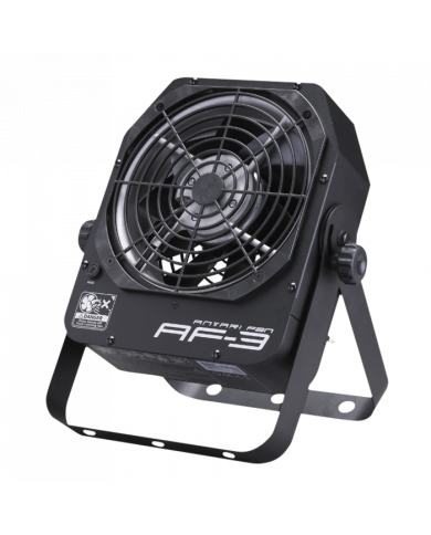 Ventola portatile in DMX per produzione effetto vento sul palco-studio