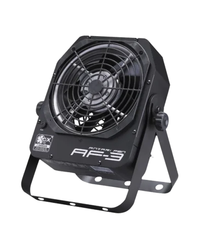 Ventola portatile in DMX per produzione effetto vento sul palco-studio