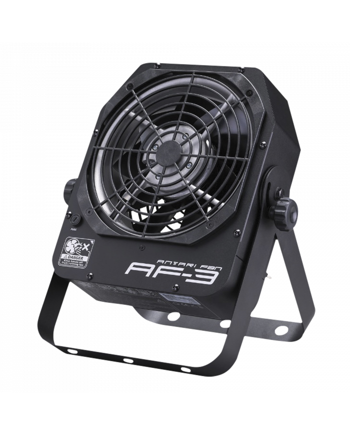 Ventola portatile in DMX per produzione effetto vento sul palco-studio