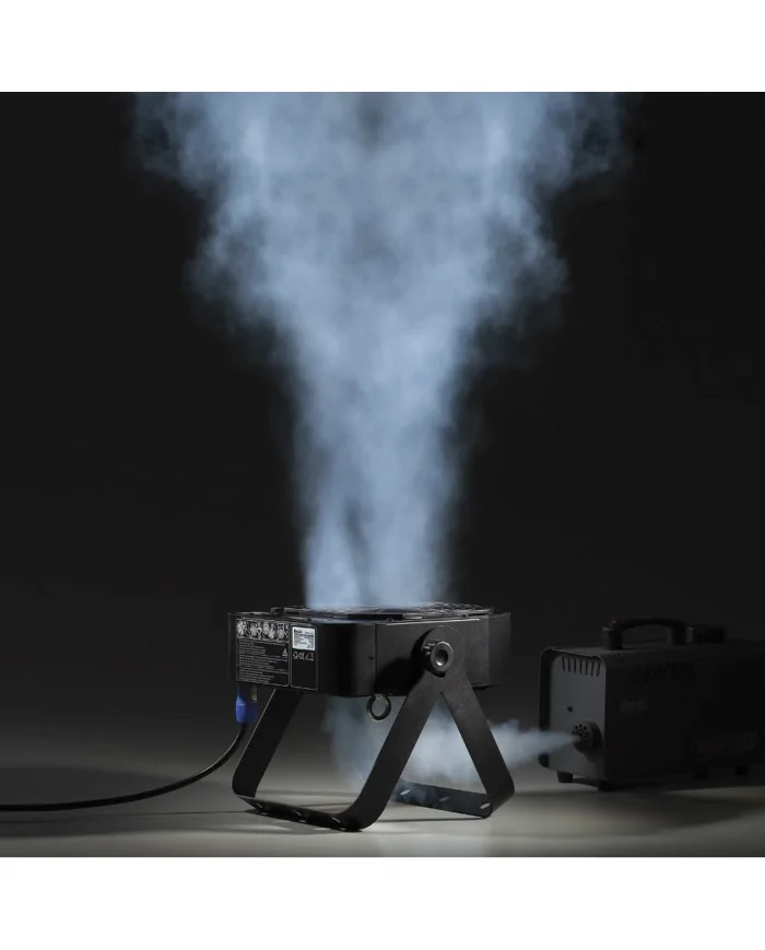 Ventola portatile in DMX per produzione effetto vento sul palco-studio