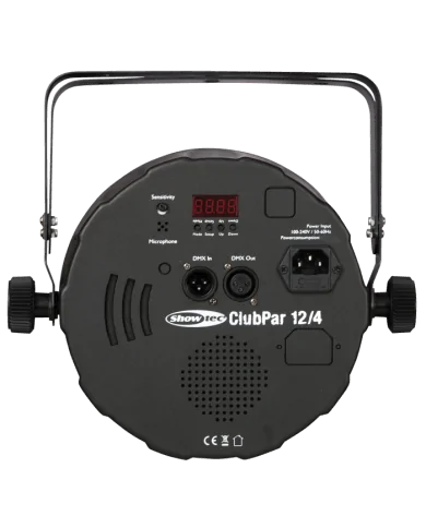Club Par 12/4 RGBW è un faro Par RGBW per l'intrattenimento