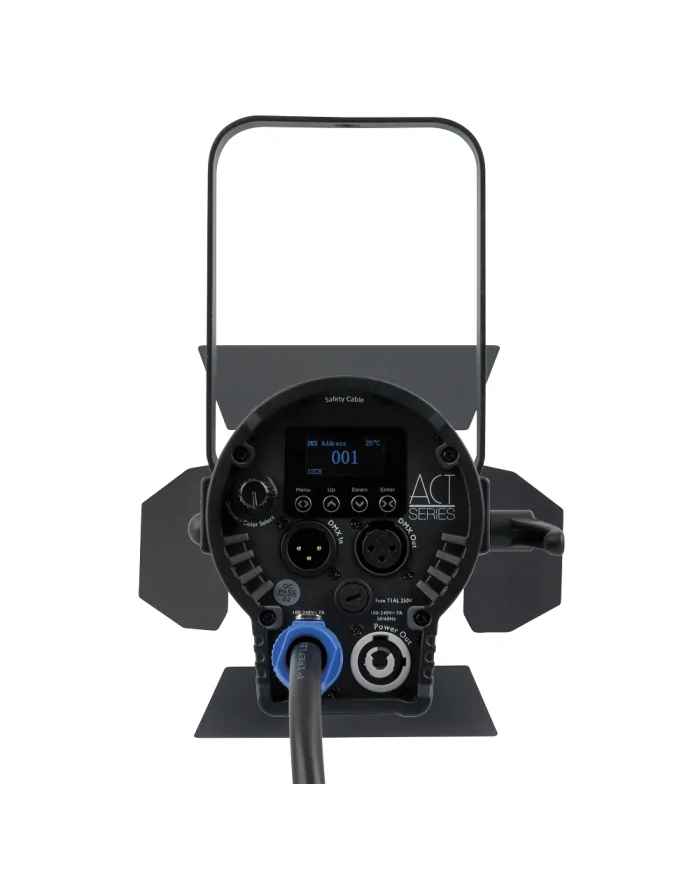 Faro per Teatro RGBAL per eliminare le gelatine dal palcoscenico