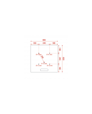 Base per americane o sistema Wentex 600 x 600 Base per americane o sistema Wentex 600 x 600