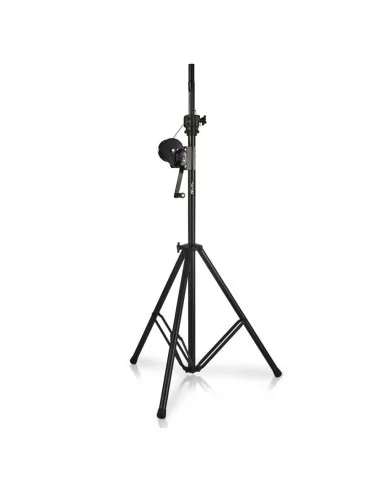 Elevatore-stativo ad arganello per luci ed americane portata 85 kg