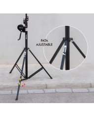 Sollevatore per americana Luci portata 100 Kg alto 4 metri