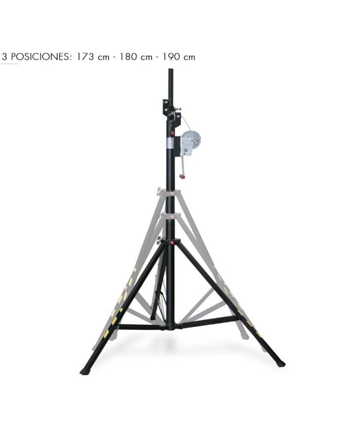 Sollevatore per americana Luci portata 100 Kg alto 4 metri