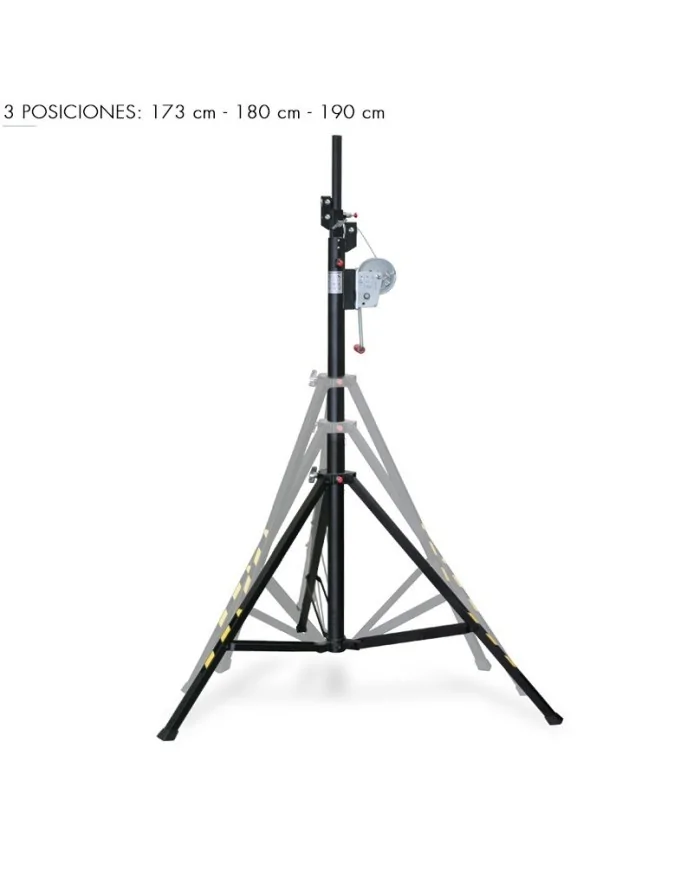 Sollevatore per americana Luci portata 100 Kg alto 4 metri