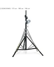 Sollevatore per americana Luci portata 100 Kg alto 4 metri