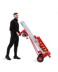 Elevatore industriale per trasportato sia vertic. che orizzontalmente