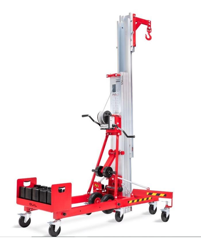 SOLLEVATORE INDUSTRIALE altezza massima8 mt, portata 350kg SOLLEVATORE INDUSTRIALE altezza massima8 mt, portata 350kg