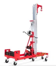 SOLLEVATORE INDUSTRIALE altezza massima8 mt, portata 350kg