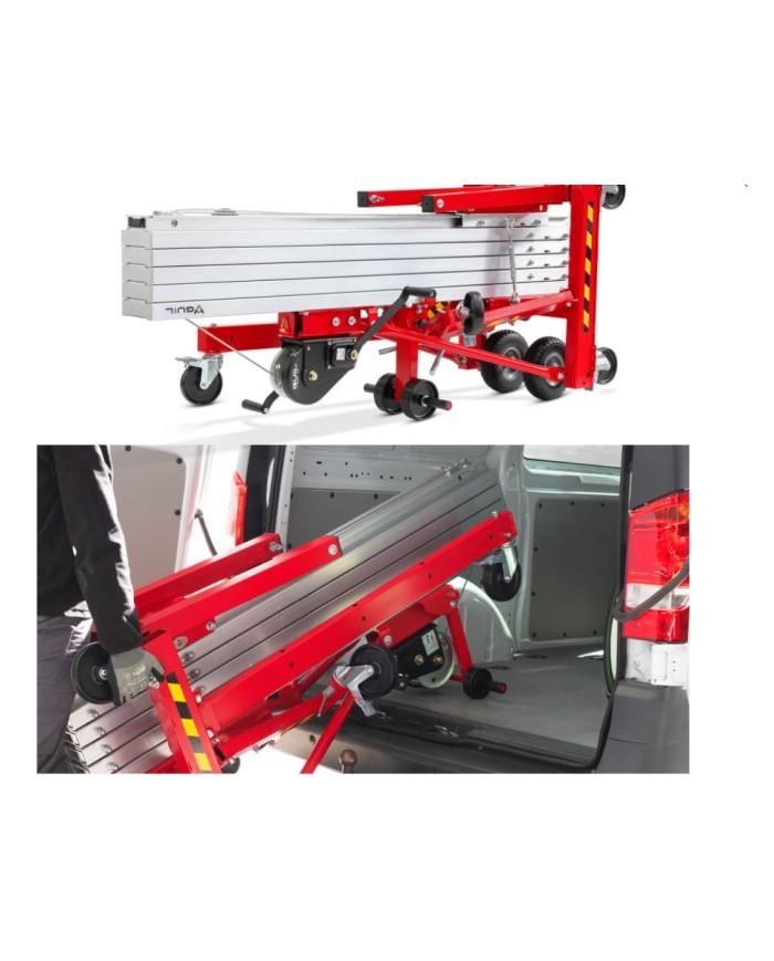 SOLLEVATORE INDUSTRIALE altezza massima8 mt, portata 350kg SOLLEVATORE INDUSTRIALE altezza massima8 mt, portata 350kg