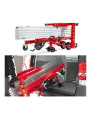 SOLLEVATORE INDUSTRIALE altezza massima8 mt, portata 350kg