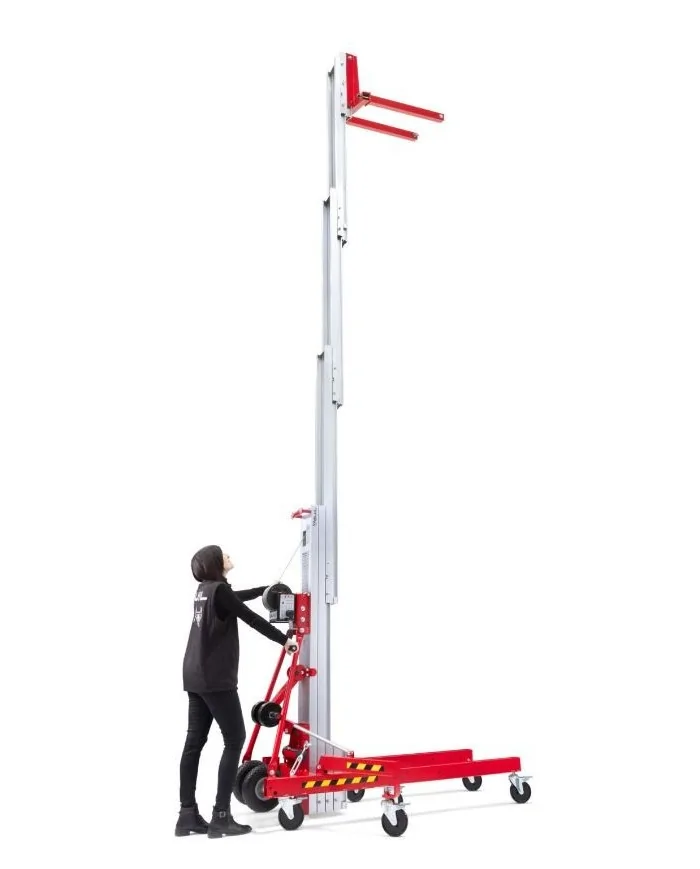 SOLLEVATORE INDUSTRIALE altezza massima8 mt, portata 350kg