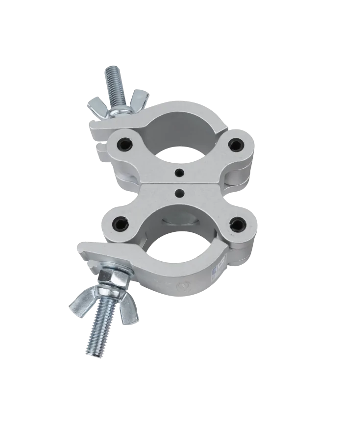 doppio calmp Gancio girevole per truss/tubi 50 mm