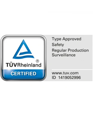 doppio calmp Gancio girevole per truss/tubi 50 mm