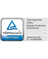 doppio calmp Gancio girevole per truss/tubi 50 mm